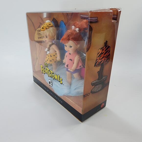 NIB Flintstones Pebbles & Bamm Bamm Barbie Doll Set - Picture 7 of 10